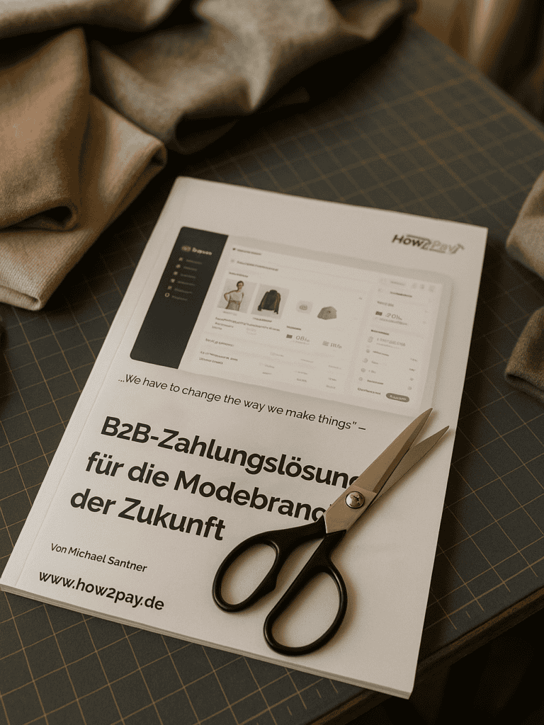 Bild mit dem Cover des Leitfadens B2B-Zahlungslösungen für die Modebranche der Zukunft
